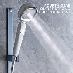 4-mode Handheld Pressurized Shower Head